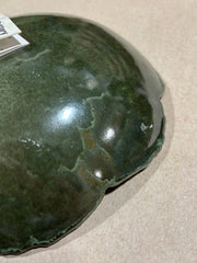 Green glaze bottom of bowl