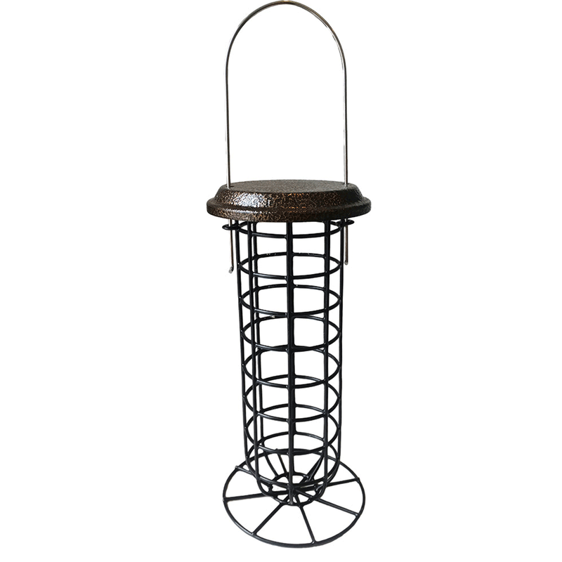 Mesh Suet Ball Feeder with Roof