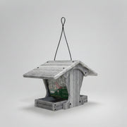 Little Oasis Recycled Bird Feeder - marble grey