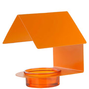 Mosaic Birds Cottage Bird Feeder - Orange