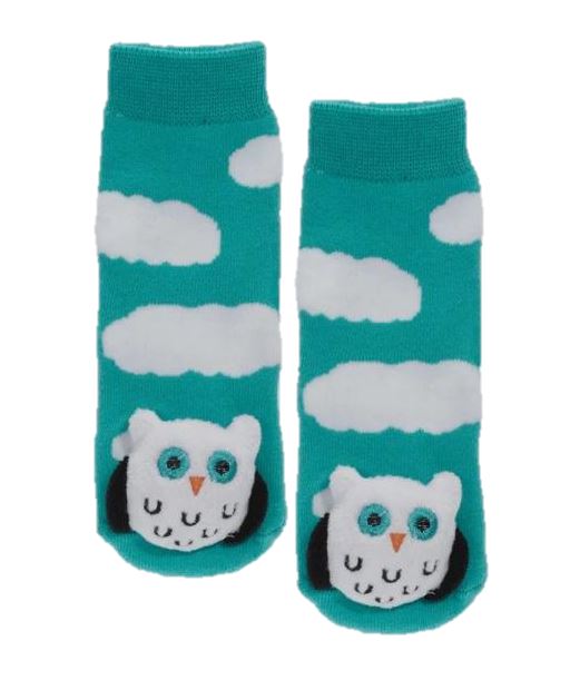 Owl Toddler Slipper Socks