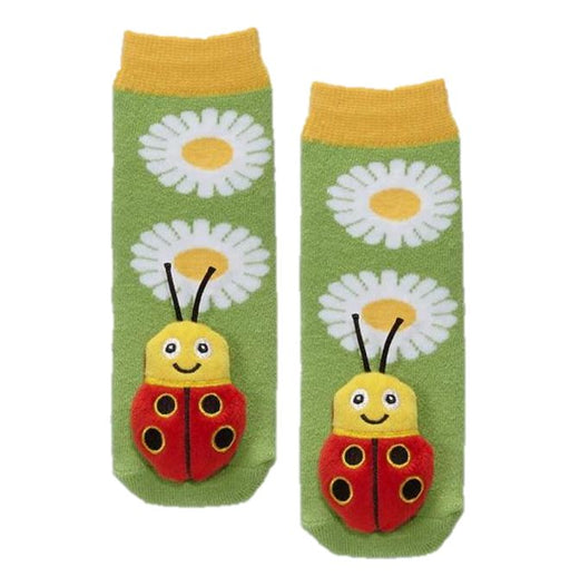Ladybug Toddler Slipper Socks