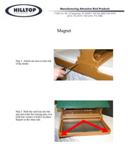 Manufacturer's assembly directions with photos