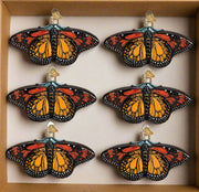 Monarch Butterfly Ornament 6 pk