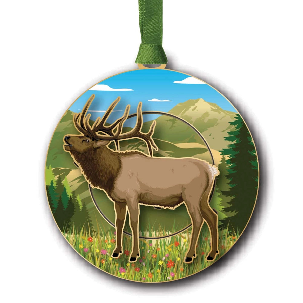 Mountain Elk Ornament