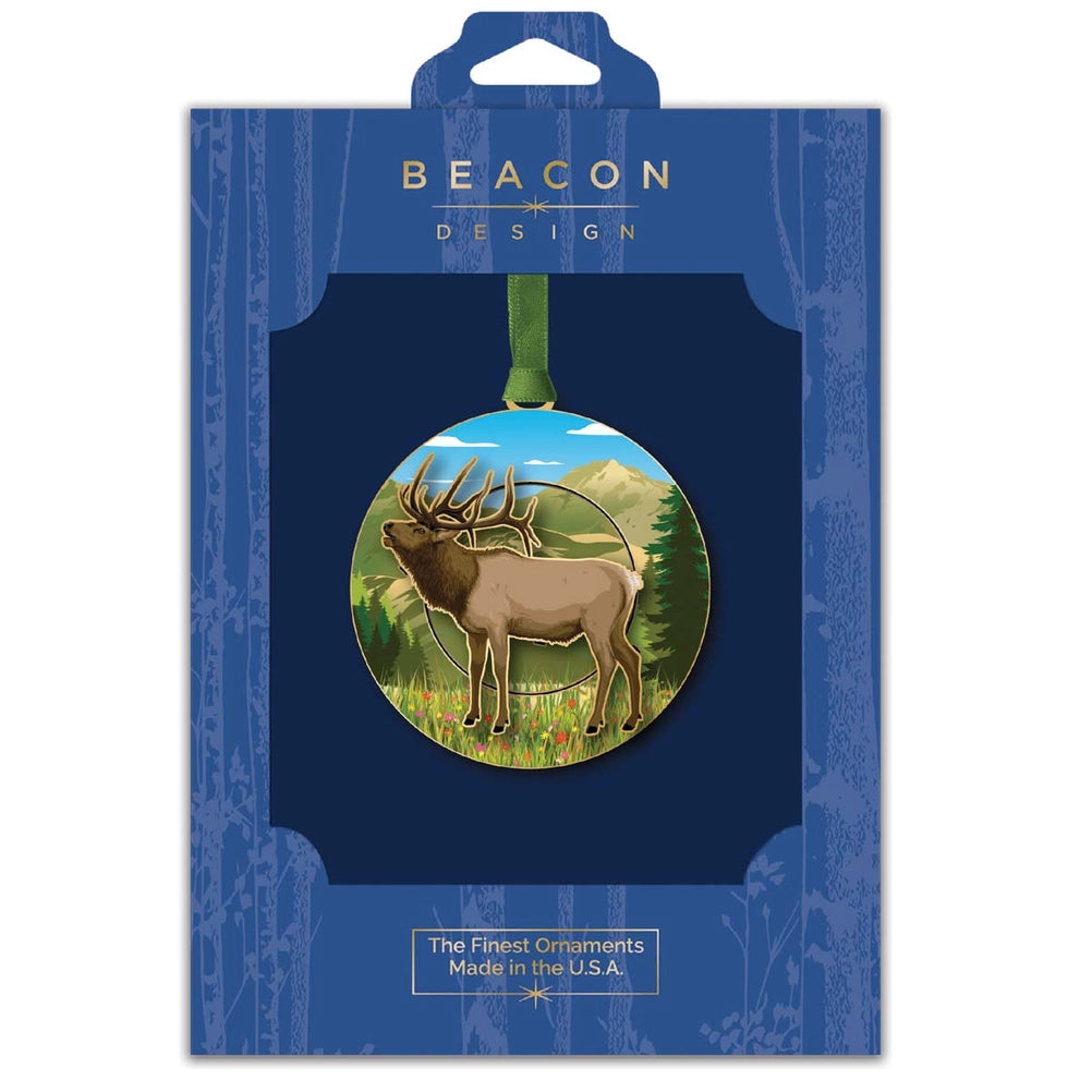 Mountain Elk Ornament - Thumbnail 2