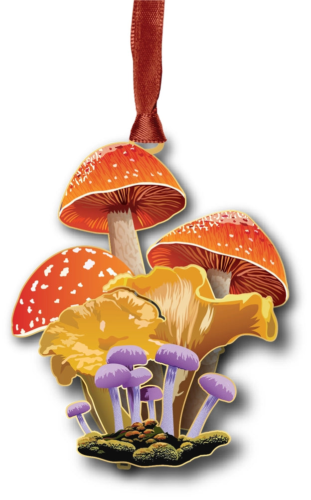Mushrooms Ornament - Thumbnail 2