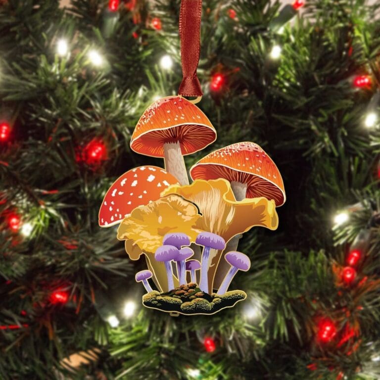 Mushrooms Ornament - Thumbnail 3