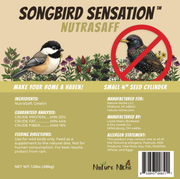 Songbird Sensation NutraSaff New Label - ingredient analysis