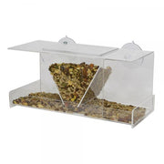 Clear View Deluxe Hopper Window Feeder
holds 4 cups of seed