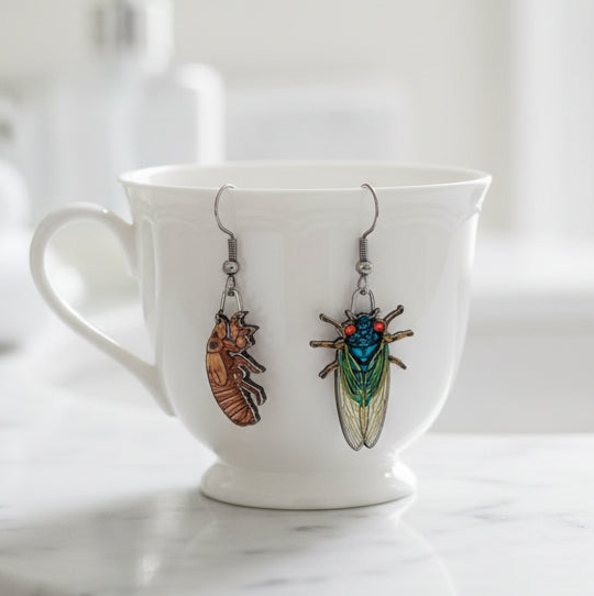 Cicada Earrings