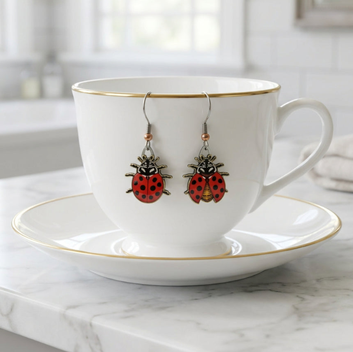 Ladybug Earrings