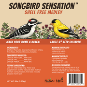 Songbird Sensation Shell Free New Label - Ingredient analysis