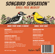Songbird Sensation Shell Free New Label - Ingredient analysis