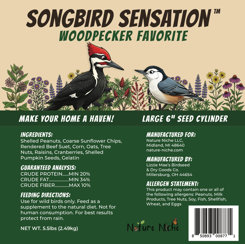 Songbird Sensation Woodpecker Favorite New Label - Ingredient Analysis