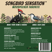 Songbird Sensation Woodpecker Favorite - New Label ingredient analysis