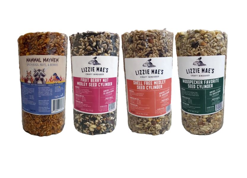 Songbird Seed Cylinder Variety Pack - 4 Piece