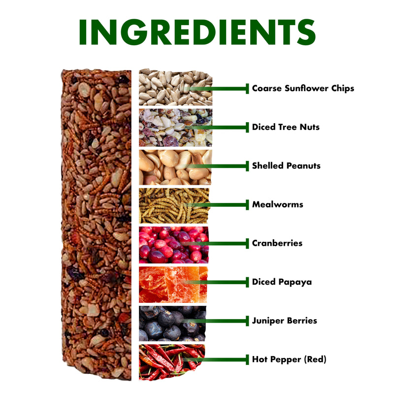 mammal mayhem bugs nut berries ingredients