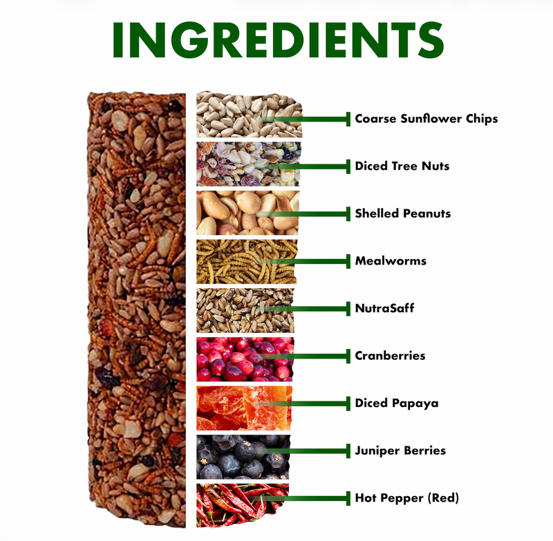 Spicy BNB seed cylinder ingredient information