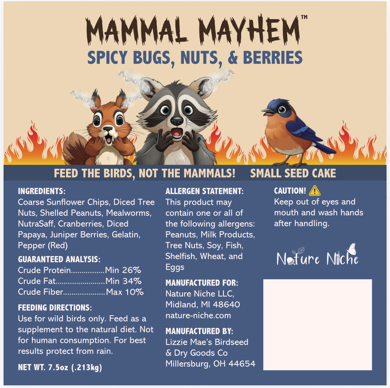 Spicy Bugs, Nuts, & Berries ingredient analysis