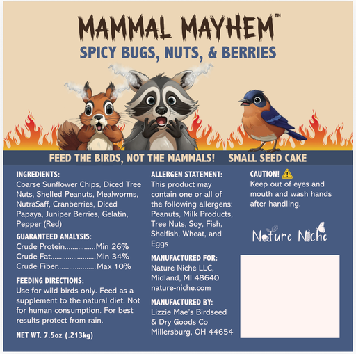 Spicy Bugs, Nuts, & Berries ingredient analysis