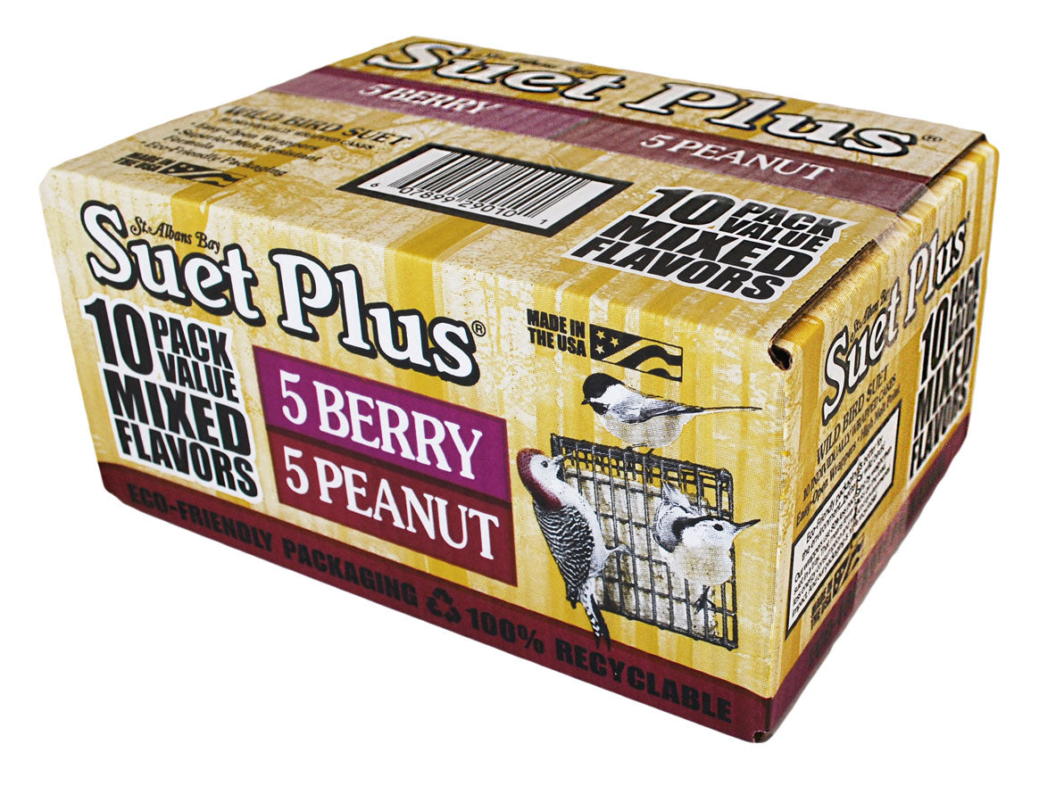 Suet Plus Mixed - 10 Pack — Nature Niche