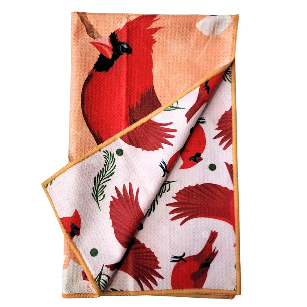 Cardinal Dual Sided Tea Towel