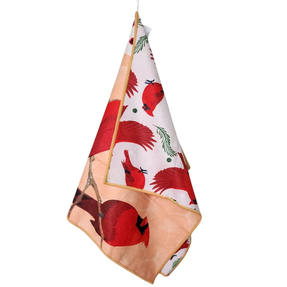 Cardinal Dual Sided Tea Towel - Thumbnail 4