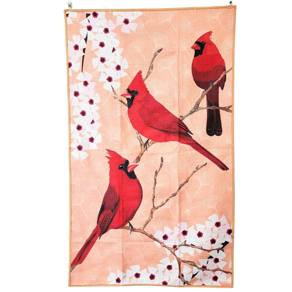 Cardinal Dual Sided Tea Towel - Thumbnail 3