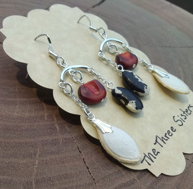 Three Sisters Dangling Earrings