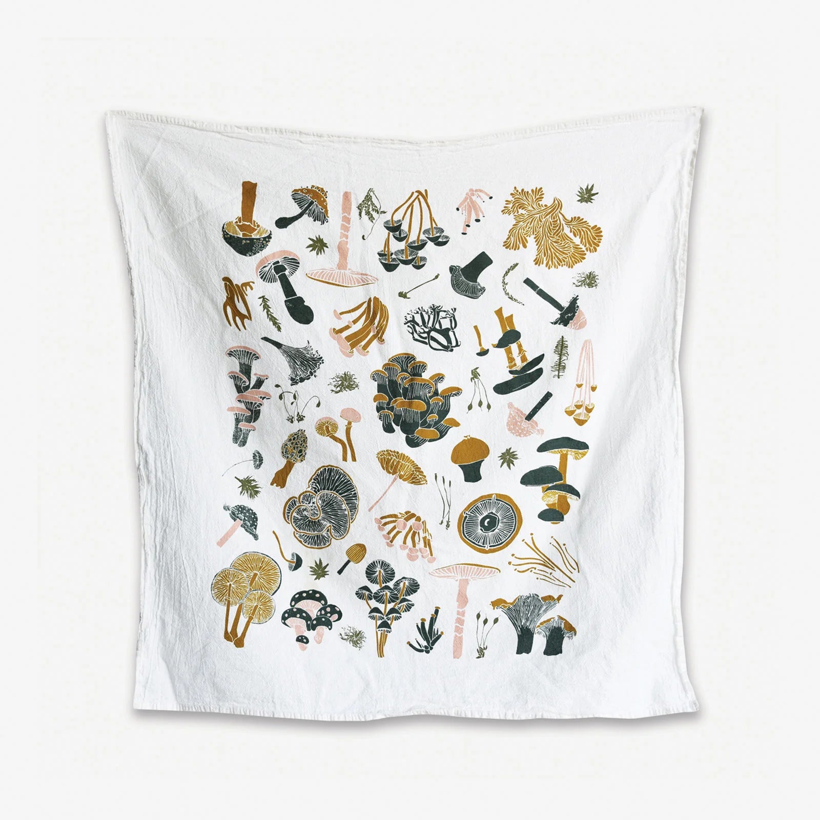 June & December Mosses and Mushrooms Towel