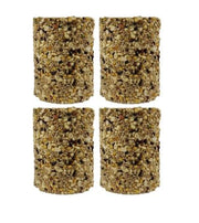4 Pack Woodpecker Favorite Seed Cylinder - Large - 5 lbs