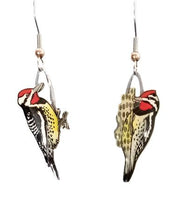 Yellow Bellied Sapsucker Earrings