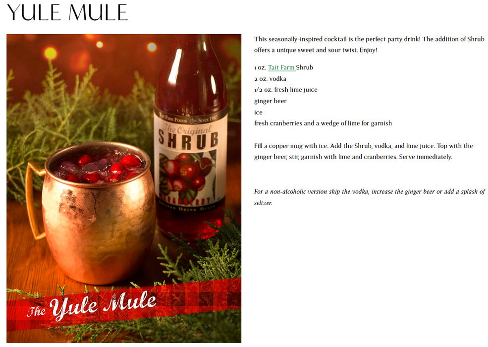 Yule Mule Recipe