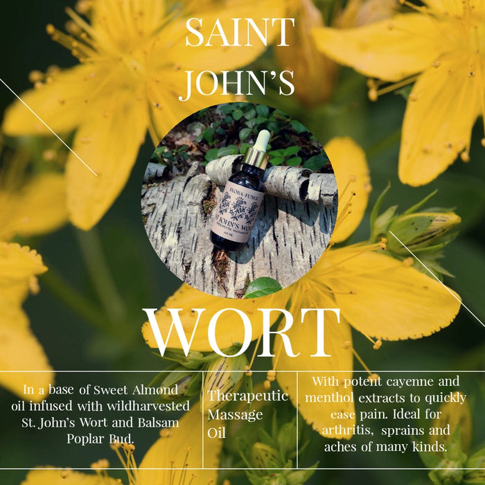 St. John's Wort Therapeutic Massage Oil