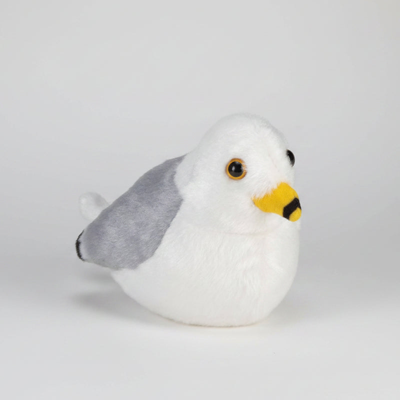 Audubon II Ring Billed Gull Stuffed Animal W Sound 5.5"