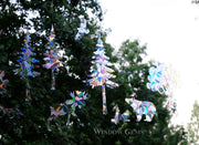 Northern Forest Mix Window Clings