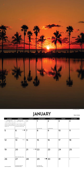 Scenic America 2025 Wall Calendar
Sample Page