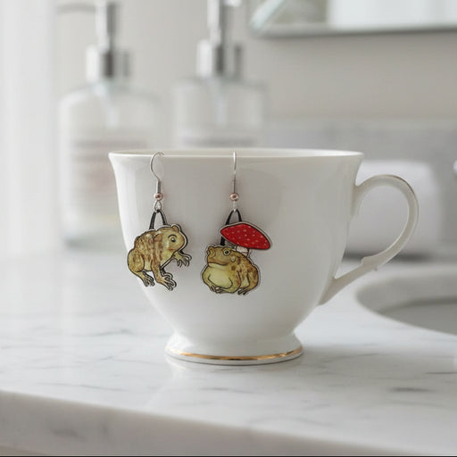 American Toad Earrings