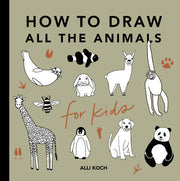 How to draw all the animals book cover