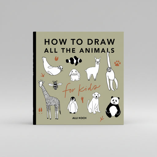 How to draw all the animals book cover
