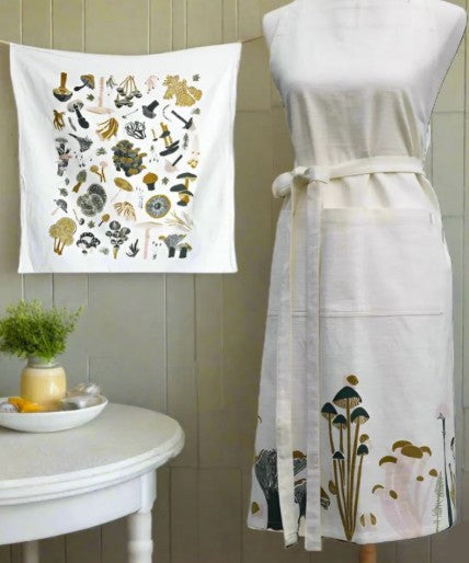  Fabulous Fungi Apron and Towel Combo