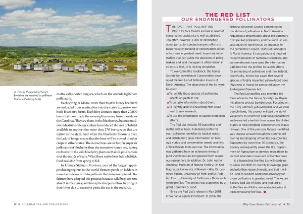 Attracting Native Pollinators - sample page