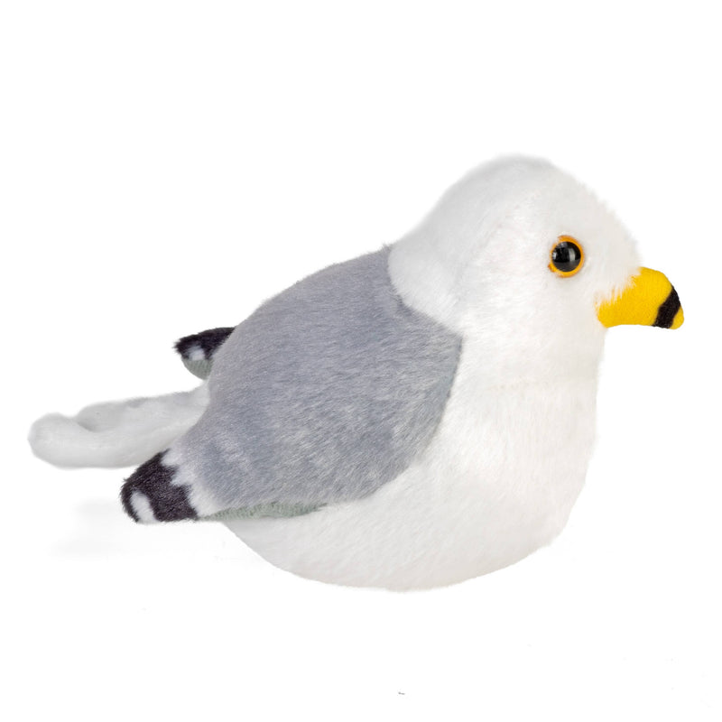 Audubon II Ring Billed Gull Stuffed Animal W Sound 5.5"