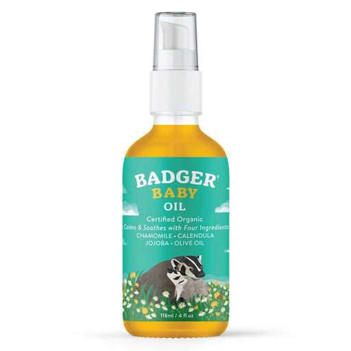 Badger Organic Baby Oil - 4oz