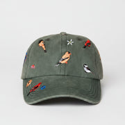 Backyard Birds Washed Hat