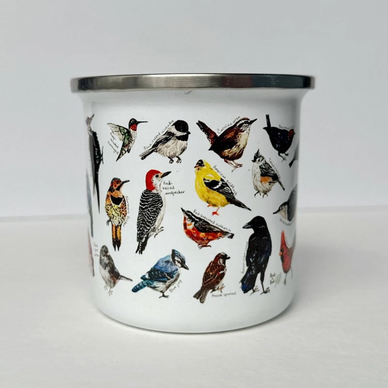 Camping Mug - Backyard Birds