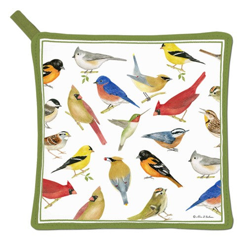 Backyard Birds Potholder