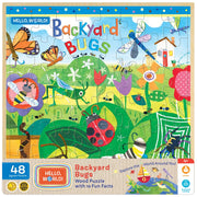 Hello, World! - Backyard Bugs 48 Piece Wood Puzzle