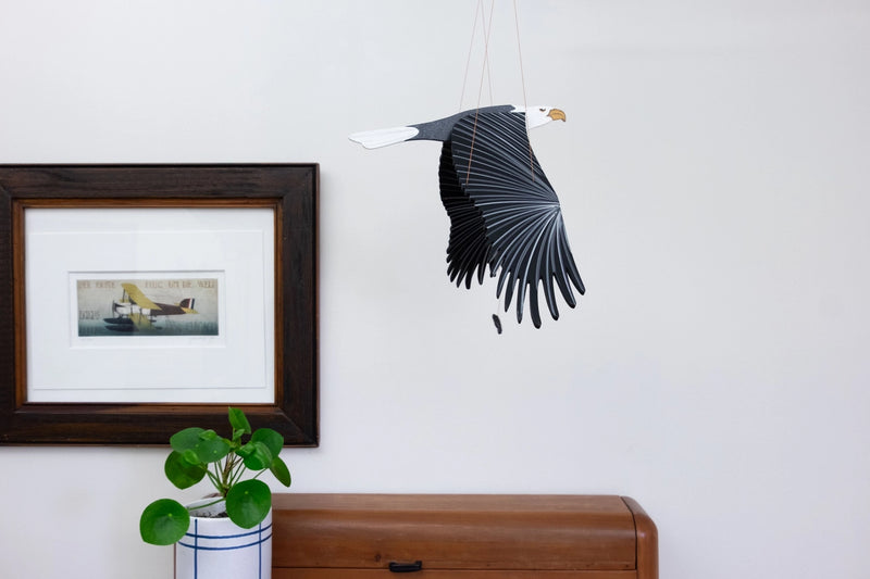 American Bald Eagle Bird Flying Mobile